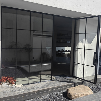 CustomNoise Reduction & Privacy  Steel Framed Frosted Glass Office Door