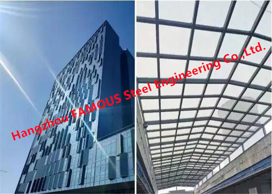 Solar BIPV Building-Integrated Photovoltaic Glass Facade Curtain Wall