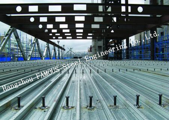 Bondek Alternative Q345 0.8-1.5mm Galvanized Metal Decking