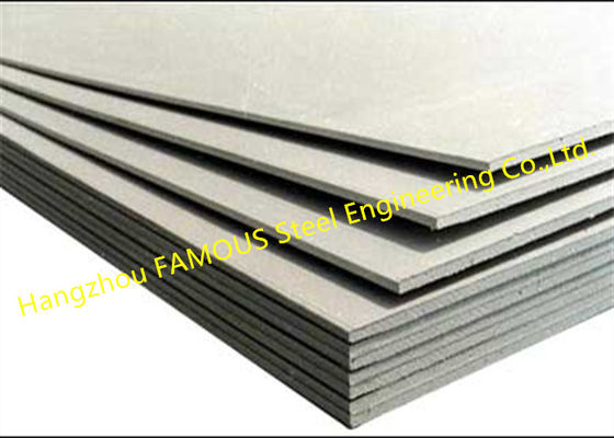 Moisture Proof Grey Fiber Reinforced Cement Board , 3.5mm High Density Fiber Cement Board