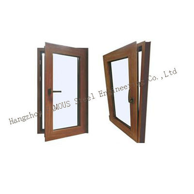 Modern Minimalist 70 series Aluminum Storm Windows , 5mm 9A 5mm Tilt And Turn Windows