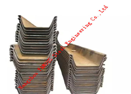 SY295 SY390 Piling Steel , Q345B Q235B Steel Sheet Pile