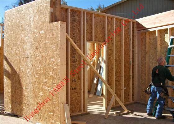 25mm-200mm Structural Insulated Panel , SIP Structural Insulated Wall Panels