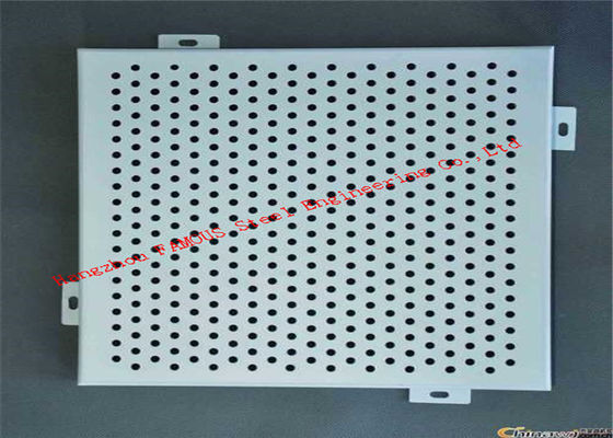 5052 1.2mm Aluminum Metal Cladding ,  0.9mm Aluminum Perforated Panel