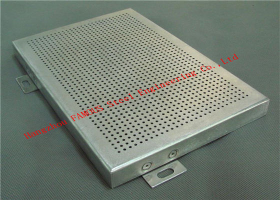 5052 1.2mm Aluminum Metal Cladding ,  0.9mm Aluminum Perforated Panel