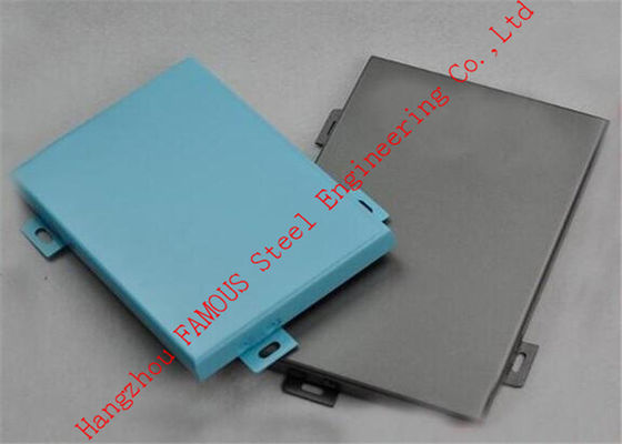 PVDF 4mm Aluminum Metal Cladding , 5mm Aluminium Wall Cladding Panels