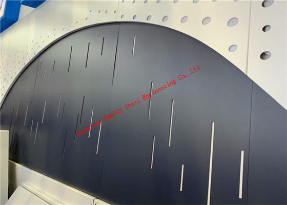 Antirust Waterproof 2mm Aluminum Metal Cladding , 3mm Corrugated Aluminium Cladding