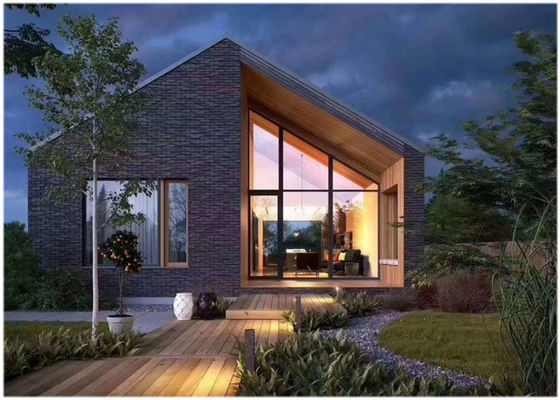 Prefabricated Villa ISO 3834 Steel Frame House Kits