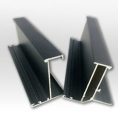 6005 6060 Aluminum Profile Extrusion Frame , T4 Aluminum Door Frame Profile