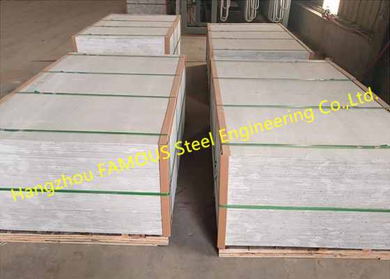 Non Paper Faced 12.5mm Waterproof Gypsum Board Ceiling , white Fire Rated Gypsum Board Ceiling