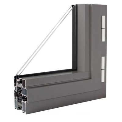 T4 T6 Thermal Break Aluminum Profile , T5 Aluminium Hollow Profile