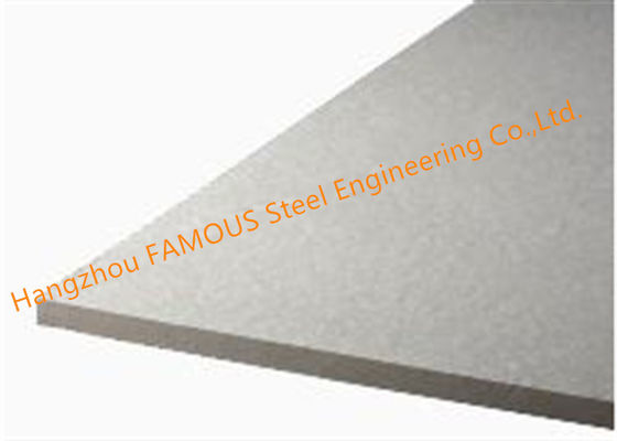 Grey 4-30mm Waterproofing Cement Board , 2440mm Perforated Fiber Cement Board