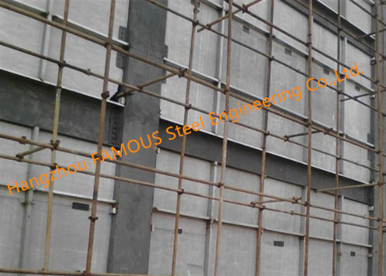 Grey 4-30mm Waterproofing Cement Board , 2440mm Perforated Fiber Cement Board