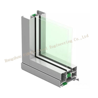 0.5-5.0mm Aluminium Window Frame Profiles