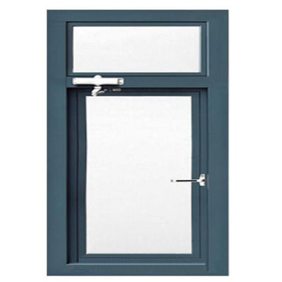 Toughened Glass Aluminum Storm Windows Soundproof Corrosion Resistant