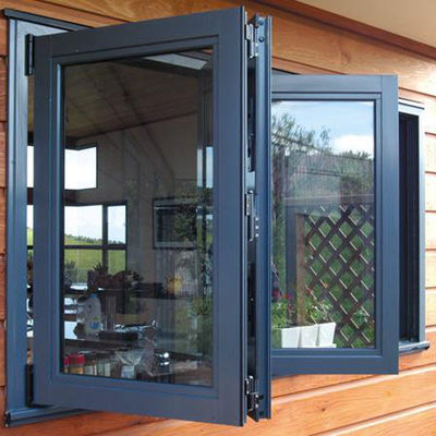 PVDF Aluminum Folding Windows Panoramic Balcony Aluminum Glazing Door