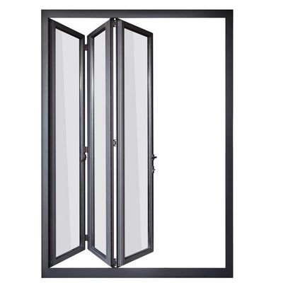 PVDF Aluminum Folding Windows Panoramic Balcony Aluminum Glazing Door
