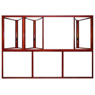 PVDF Aluminum Folding Windows Panoramic Balcony Aluminum Glazing Door
