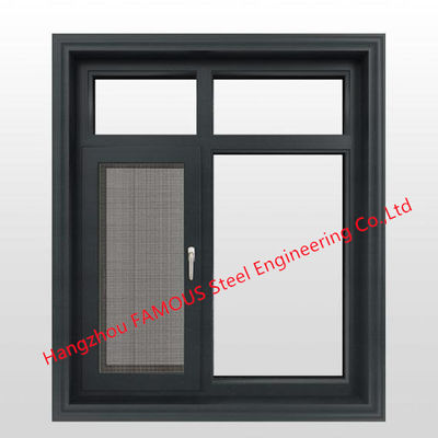 Double Glazed Aluminum Sliding Window Fire Attenuation