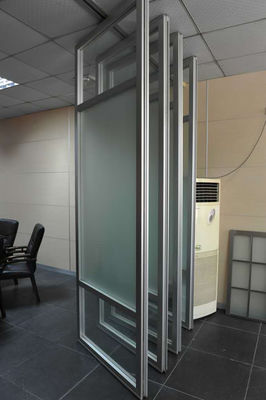 Folding Movable Glass Wall Partitions Conference Hall Acoustic Room Dividers