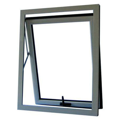 High Wind Loading Swing Glass Aluminum Frame Windows Heat Radiation