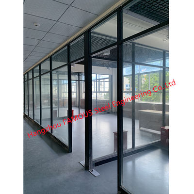 Fully Enclosed Office Glass Cubicles Soundproof Tempered Glass Walls