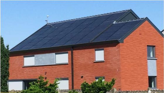 Roofing BIPV Building Integrated Photovoltaics 6063 T5 Anodized