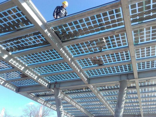 Integrated Rooftop Mounted Solar Structures BIPV Skylights Building