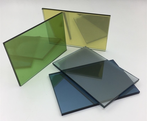 Double Silver 4MM Low E Insulating Glass Flat Shape For Buildings