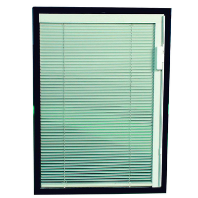 Mineral Magnetic Glass Partition Walls Hollow Glass Blinds 800mm Width