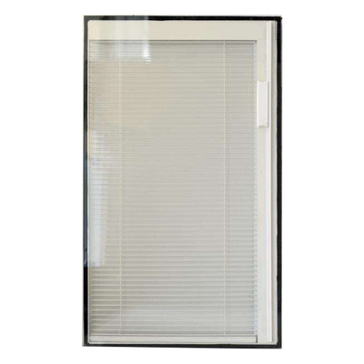 Mineral Magnetic Glass Partition Walls Hollow Glass Blinds 800mm Width