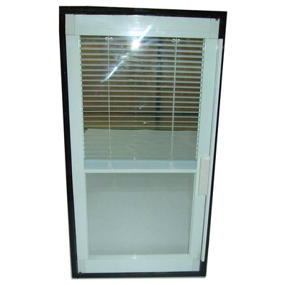Mineral Magnetic Glass Partition Walls Hollow Glass Blinds 800mm Width