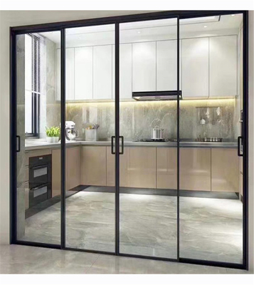 Toughened Glass Push Pull Sliding Door Partition Soundproof