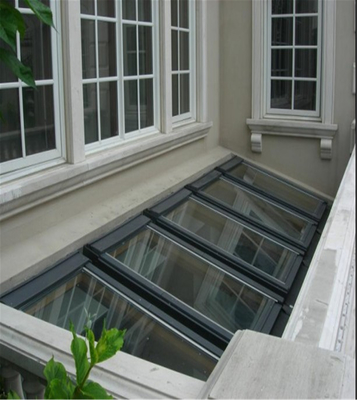 Breathable Double Glass Aluminum Storm Windows For Sloping Roofs