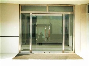 Aluminum Frame Glass Partition Walls Pivot Floor Glass Spring Door