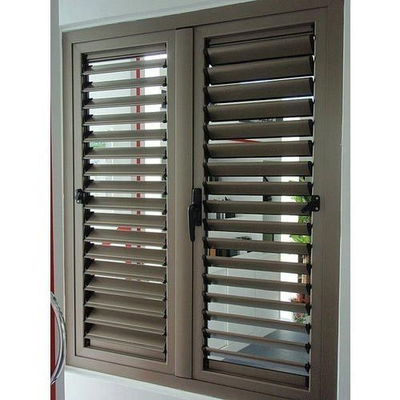 Customized Aluminum Adjustable Louvers Window Breezeway Jalousie Windows