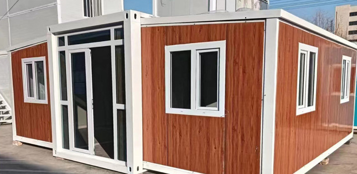 Office Expandable Modular Home 20ft  40ft Prefab Folding Container House