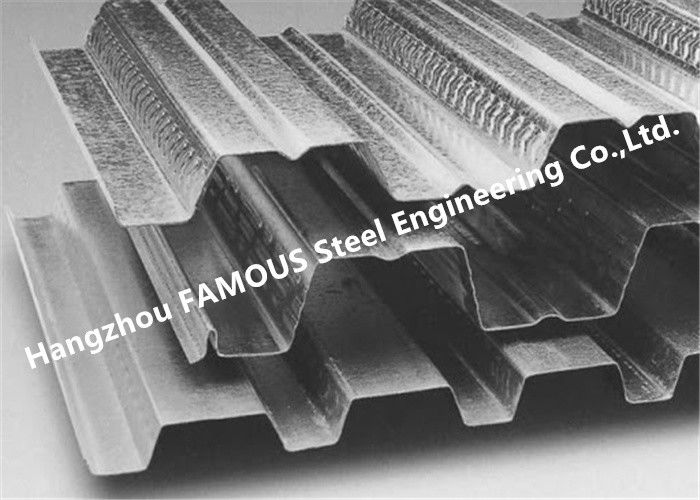 Corrugated Q235 Galvanized Steel Floor Decking Sheet