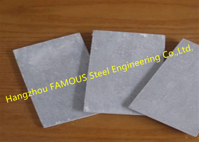 Moisture Proof Grey Fiber Reinforced Cement Board , 3.5mm High Density Fiber Cement Board