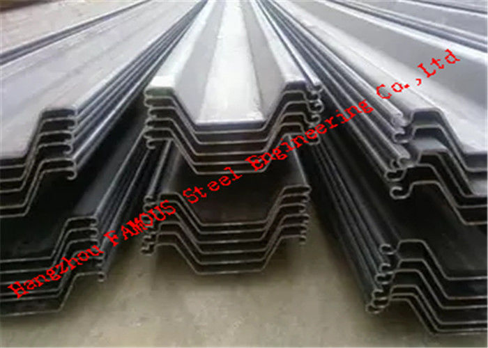 ISO9001 S430 Piling Steel , Hot Rolled S275 U Type Sheet Pile
