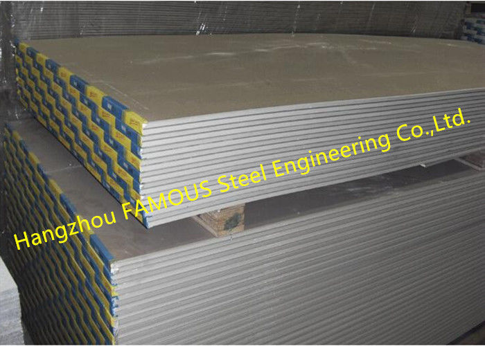 Plant Straw 9.5mm Gypsum Ceiling Boards For Energy Saving And Emission Reduction