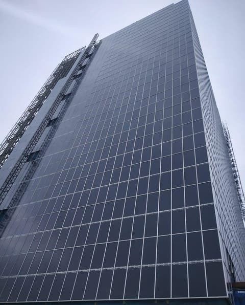Glazing BIPV Building Integrated Photovoltaics PV Solar Photovoltaic System
