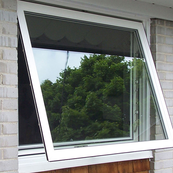 Aluminum Frame Alloy Awning Window Double Glazing PVDF