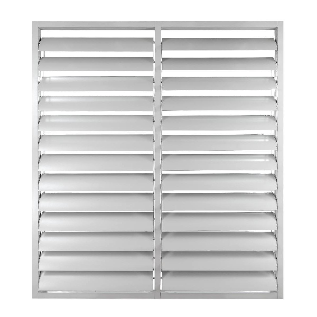 Customized Aluminum Adjustable Louvers Window Breezeway Jalousie Windows