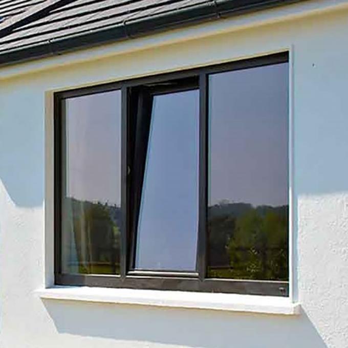 Tilt Turn Clear Double Insulated Glass Window Ventilation Open Inwards